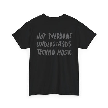 Techno Music - Backprint T-shirt