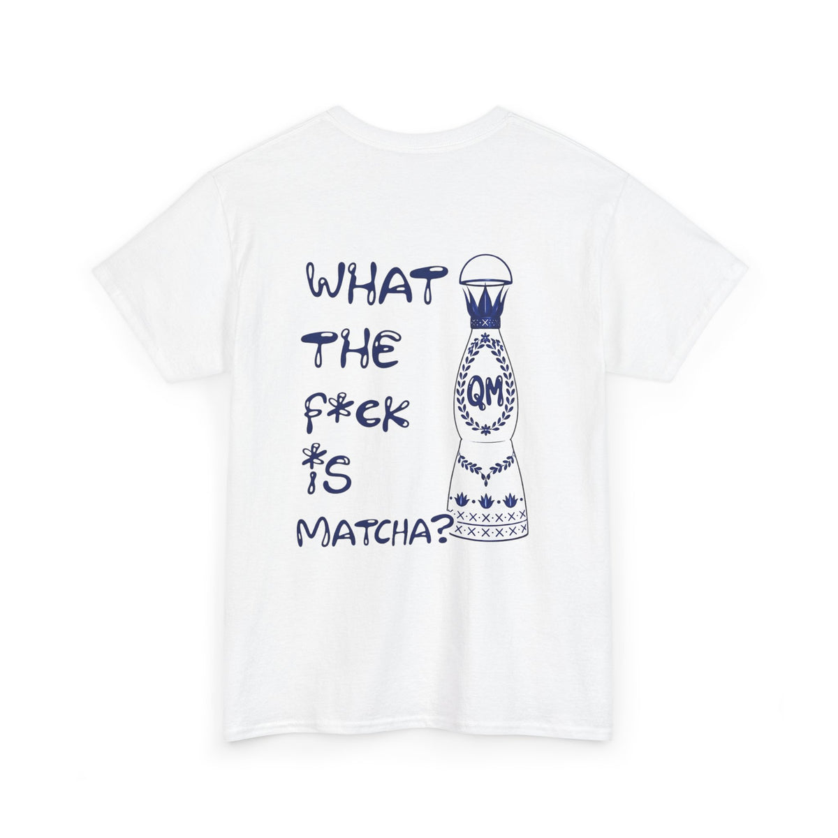 White WTF is matcha t-shirt