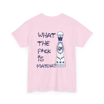 WTF is matcha t-shirt pink