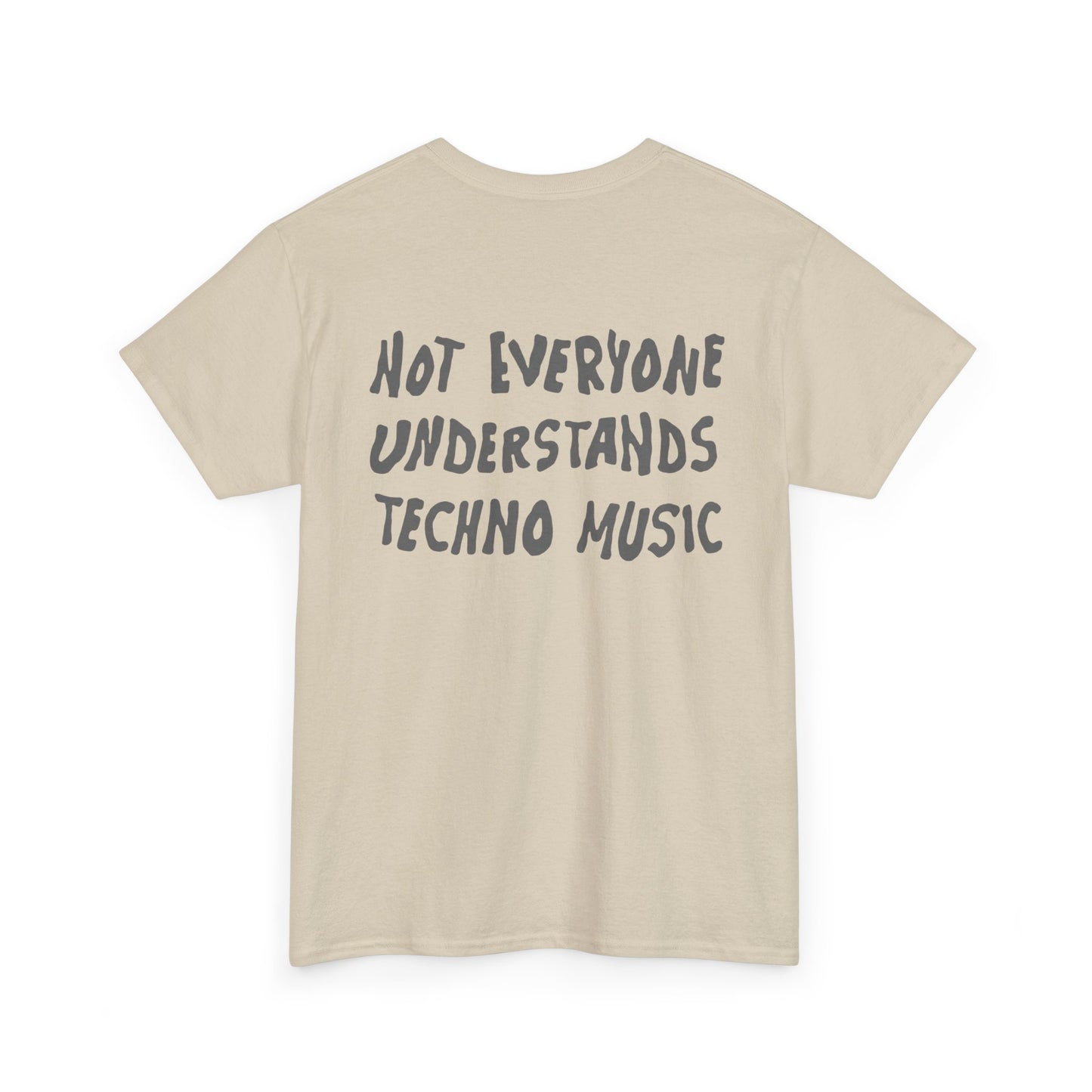 Techno Music - Backprint T-shirt