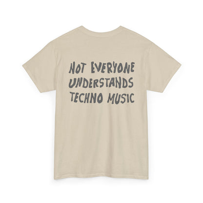 Techno Music - Backprint T-shirt