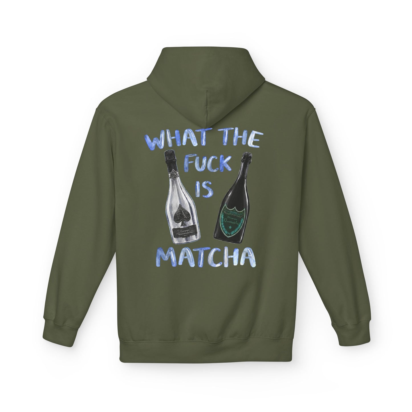 WTF IS MATCHA SILVER - Backprint Hoodie