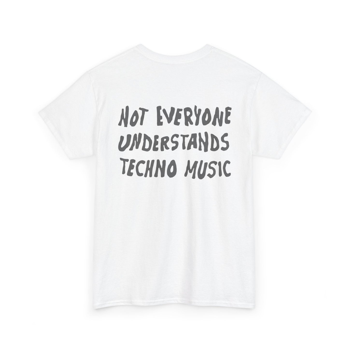 Techno Music - Backprint T-shirt