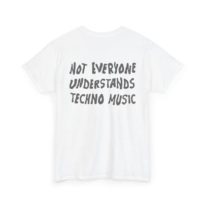 Techno Music - Backprint T-shirt