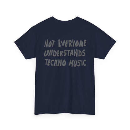 Techno Music - Backprint T-shirt